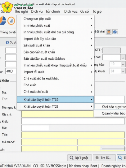 BÁO CÁO QUYẾT TOÁN